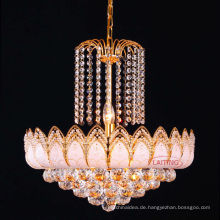 Heißer Verkauf Antik Gold Luxus Kristall Kronleuchter für Wohnzimmer LT-70103